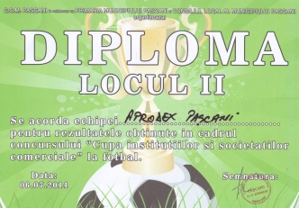 Echipa APRODEX – locul al II-lea în “Cupa instituţiilor şi societăţilor ” la fotbal#1